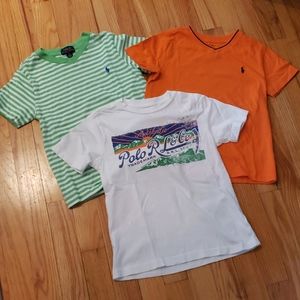 Lot of 3 - Boy POLO S/S Tee Bundle